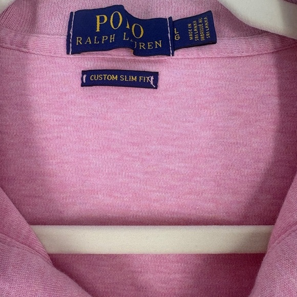 Polo Ralph Lauren Performance Shirt Mens L Pink Classic Pony Short Sleeve Polo - Picture 3 of 7